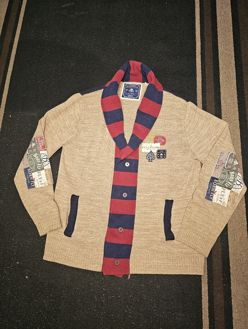 Born Fly Cardigan 2XL